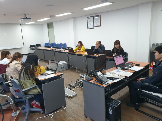 ▲ 포항운전면허시험장은 울릉 지역 주민들 위해 운전면허 PC학과 출장시험을 실시한다.ⓒ포항시