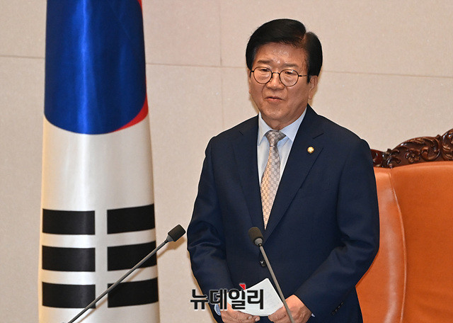 ▲ 박병석 국회의장. 박 의장은 자신이 보유했던 대전 아파트를 아들에게 증여하고, 서울 서초구 반포동에 아파트를 소유하고 있다.ⓒ박성원 기자