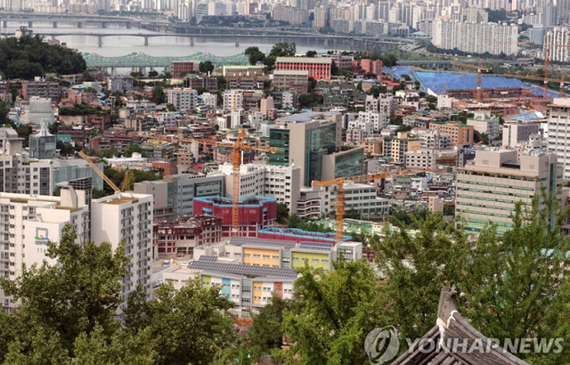 ▲ 서울 동작구 흑석동 일대. ⓒ 연합뉴스