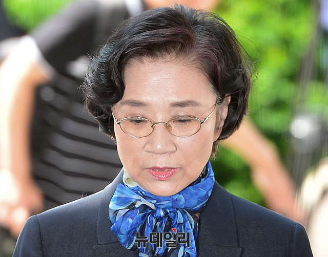 ▲ 이명희 전 일우재단 이사장의 자료 사진.ⓒ뉴데일리