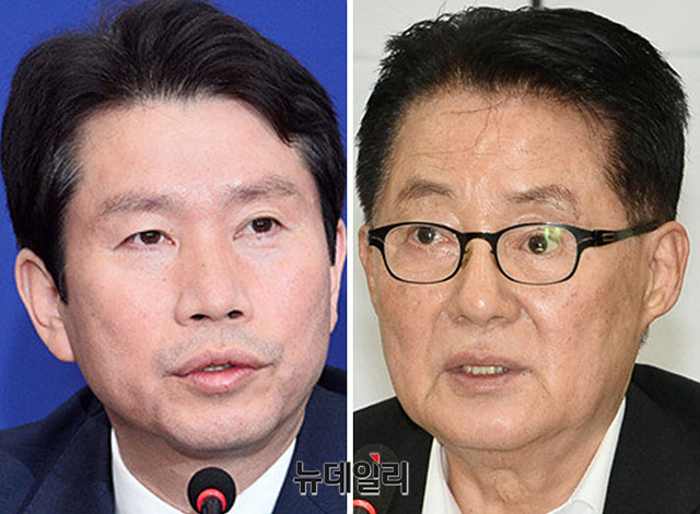 ▲ 이인영 통일부장관 후보자(왼쪽)와 박지원 국정원장 후보자.ⓒ뉴데일리DB