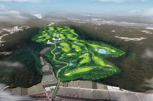 ▲ 선남골프장 조감도.ⓒ성주군