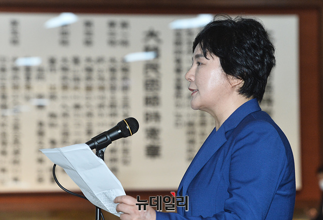 ▲ 조수진(사진) 미래통합당 의원이 17일 자신의 SNS를 통해 추미애 법무장관이 휴가 기간 이용한 차량 문제를 재차 지적했다. ⓒ박성원 기자