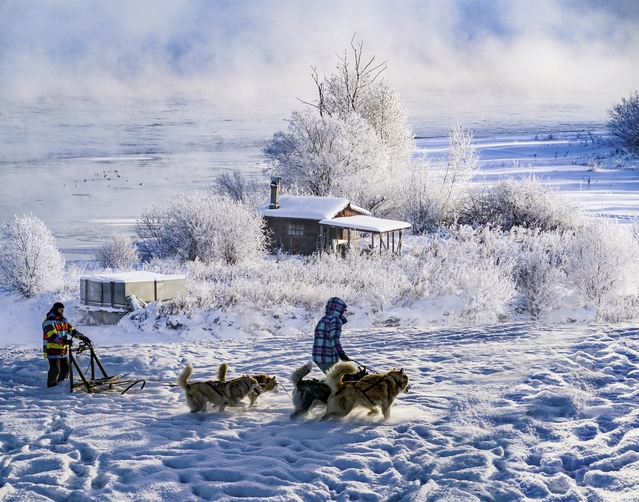 ▲ ‘제47회 경상북도 사진대전’ 대상작품인 권영일씨의 혹한지역.ⓒ경북도