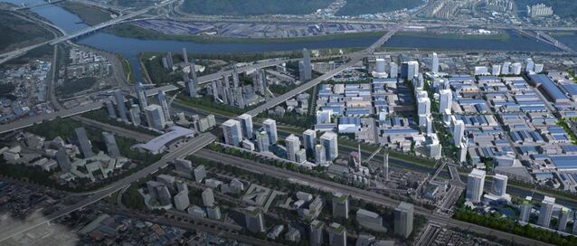 ▲ 염색산단 조감도.ⓒ대구시