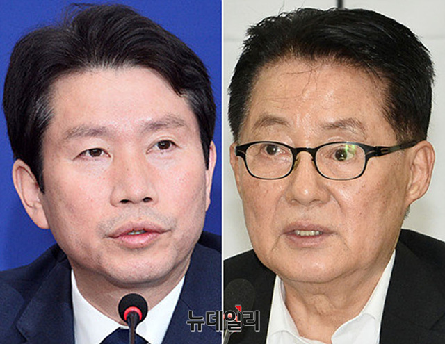 ▲ 이인영 통일부장관 후보자(왼쪽)와 박지원 국정원장 후보자의 과거 발언이 논란이 되고 있다. ⓒ박성원 기자