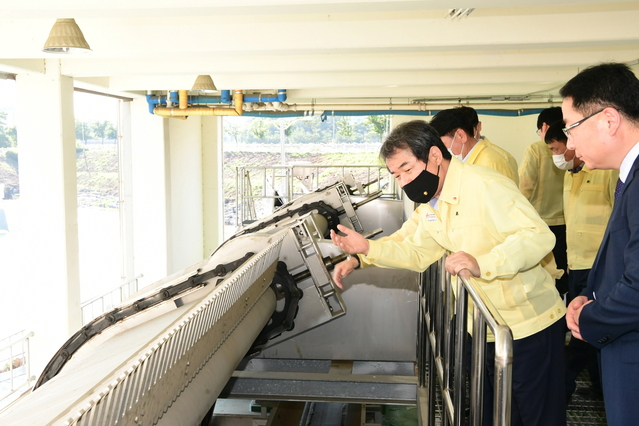 ▲ 김천시는 6월 15부터 7월 10일까지 국가안전대진단 및 여름철 집중호우 대비 배수펌프장 일제점검을 실시했다.ⓒ김천시