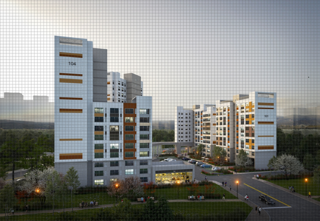 ▲ 음성 맹동에 들어서는 중소기업 근로자 전용주택 조감도.ⓒ음성군