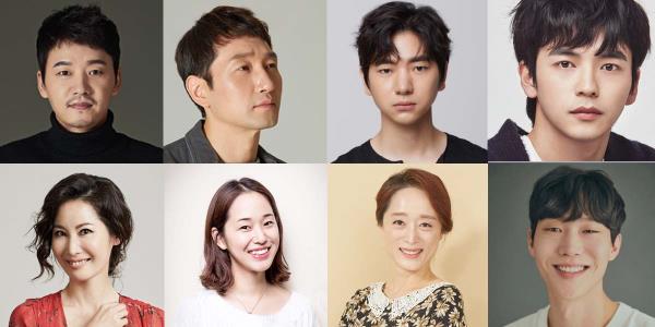 ▲ 上 김승수·이석준·이주승·강승호 ,下 정수영·양서빈·송영숙·안현호.ⓒ연극열전