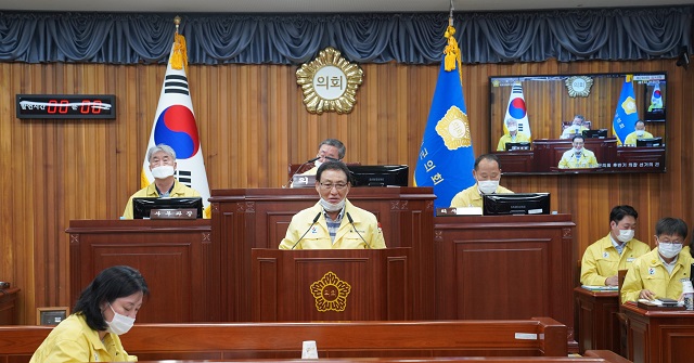 ▲ 울진군의회는 제240회 임시회를 개최했다.ⓒ울진군의회