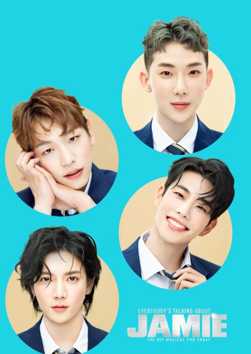 ▲ 인터파크 '월요 라이브'에 출연하는 뮤지컬 '제이미' 배우들.ⓒ인터파크