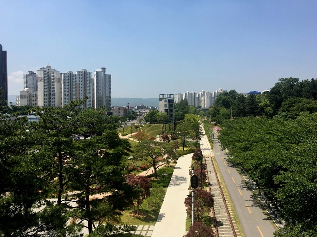 ▲ 포항철길숲 전경.ⓒ포항시