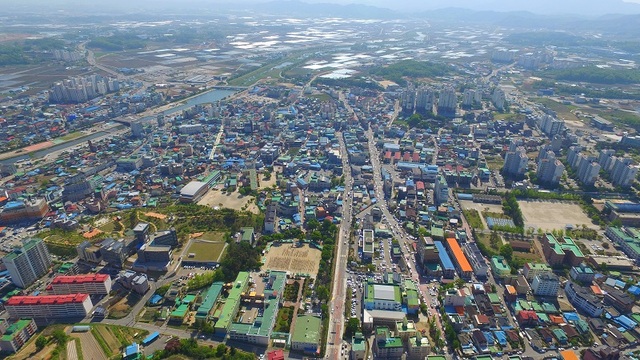 ▲ 진천읍 전경.ⓒ진천군