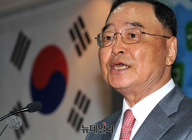 ▲ 정홍원 전 국무총리. ⓒ이기륭 기자