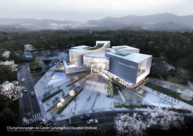 ▲ 충남진로융합교육원 조감도.ⓒ충남교육청