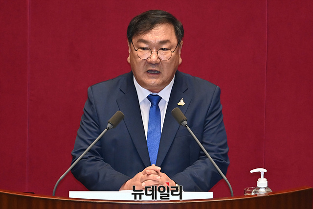 ▲ 김태년 더불어민주당 원내대표. ⓒ박성원 기자