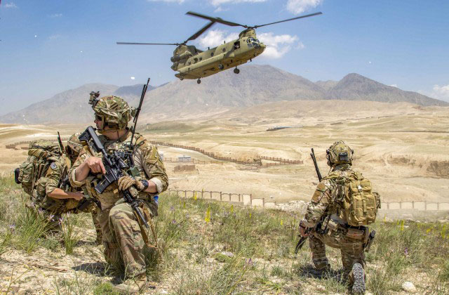 ▲ 아프가니스탄에 파병된 조지아주 제48사단 장병들. 주방위군이다. ⓒ주방위군 공개사진.