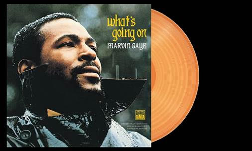 ▲ Marvin Gaye - What's Going On. ⓒ컬러 LP/사진제공=유니버설뮤직