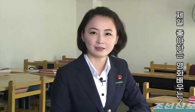 ▲ 조총련계 매체 '조선신보'가 평양의 인기 여학생이라고 소개한 평양연극영화대학 재학생 배은이. ※본문 내용과 무관한 사진입니다. ⓒ조선신보 유튜브 화면캡쳐.