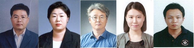 ▲ 적극행정 우수공무원 및 우수부서에 선정된 김규동 계장, 박후남 계장, 유원호 계장, 이지민 주무관, 이진호 주무관(왼쪽부터).ⓒ고령군