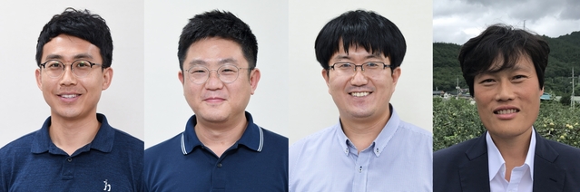 ▲ ‘2020년 상반기 적극행정 우수공무원’에 선정된 구본희·신재민·신동관·예봉해 주무관(왼쪽부터).ⓒ경북도