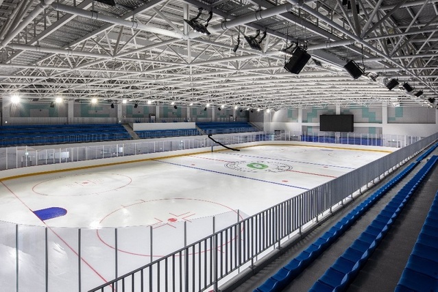 ▲ 청주시 청원구 사천동 밀레니엄 타운 내 청주실내빙상장.ⓒ청주시