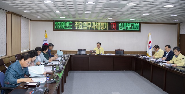 ▲ 울릉군은 2020년도 주요업무 자체평가 1차 심사보고회를 개최했다.ⓒ울릉군