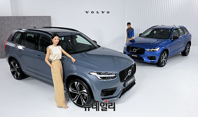 ▲ XC90 및 XC60 T8 R 디자인 에디션 ⓒ박성원 기자