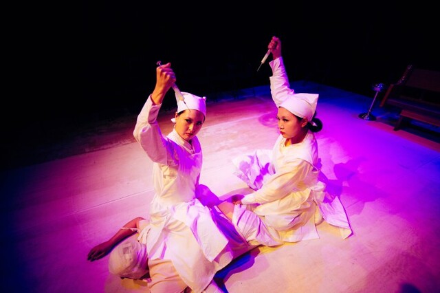 ▲ 연극 '두뇌수술' 공연 장면.ⓒ그린피그