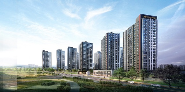 ▲ 신동탄 롯데캐슬 나노시티 조감도. ⓒ 롯데건설