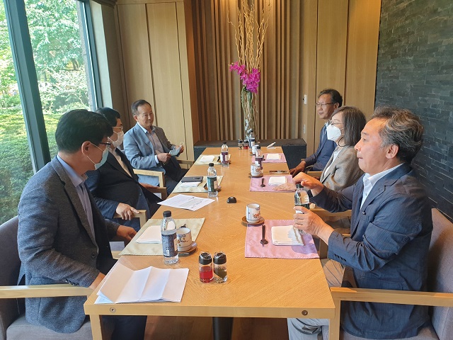 ▲ 주낙영 경주시장은 지역4개 대학 총장과 소통의 장 마련했다.ⓒ경주시