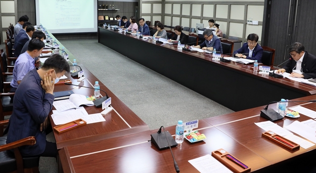 ▲ ‘2020년도 정부합동평가(시군평가) 대비 추진상황 보고회’ 장면.ⓒ칠곡군