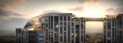 ▲ 힐스테이트 아너스티지 투시도. ⓒ 현대건설