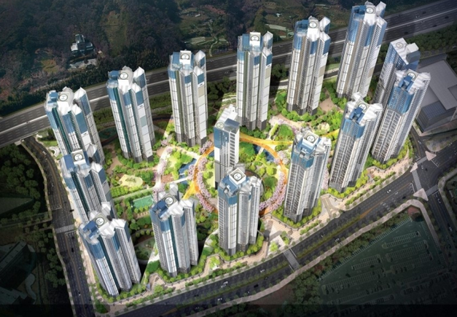 ▲ 김해 율하 프로젝트. ⓒ 코오롱글로벌