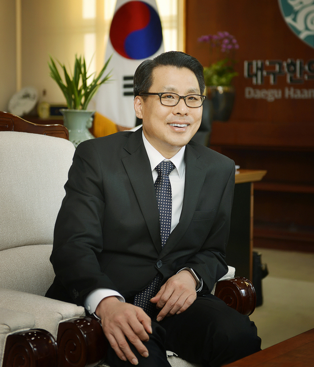 ▲ 대구한의대학교 변창훈 총장.ⓒ대구한의대