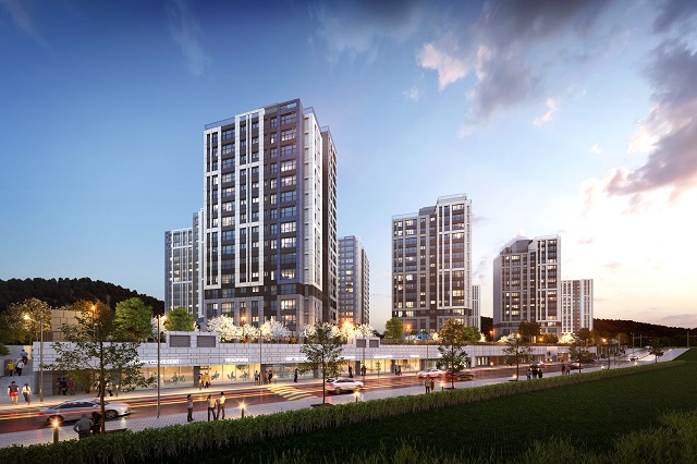 ▲ 전남 순천시 서면 선평리 '포레나 순천' 투시도.ⓒ한화건설