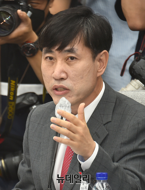 ▲ 하태경(사진) 미래통합당 의원이 김종인 통합당 비상대책위원장의 대권 가능성에 대해 