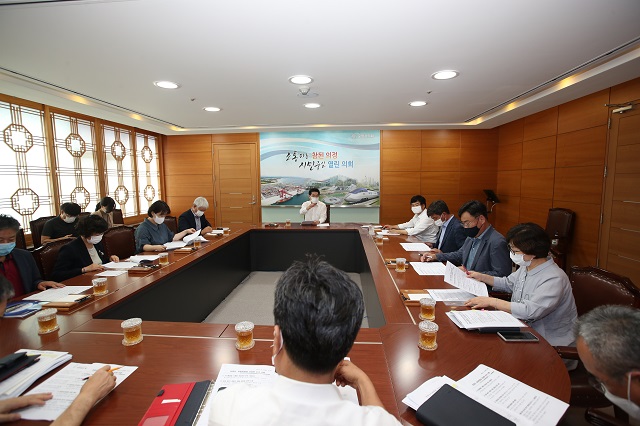 ▲ 포항시의회는 의장단 및 상임위원장단 간담회를 개최했다.ⓒ포항시의회
