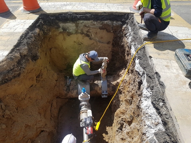 ▲ 경북 영주시는 31일부터 10월 말까지 노후상수관로 정밀조사 사업관련 현장 직접조사(상수관로 시편채취, 부단수 내시경 진단 등)를 실시한다.ⓒ영주시