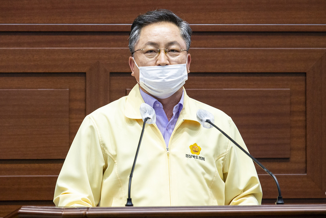 ▲ 경북도의회 이동업 의원(포항6)은 26일 도정질문을 통해 형산강 중금속 오염대책에 따른 대책마련을 촉구했다.ⓒ경북도의회