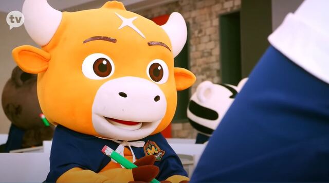 ▲ 청도군(이승율 군수)은 소를 형상한 청도군 캐릭터 ‘바우’가 9월 1일 카카오TV에서 첫 공개되는 카카오M 오리지널 디지털 예능 ‘내 꿈은 라이언’에 출연한다.ⓒ청도군