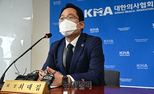 ▲ 최대집 대한의사협회 회장. ⓒ권창회 기자