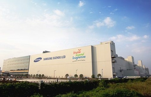 ▲ 삼성디스플레이 쑤저우 액정표시장치 생산라인. ⓒ삼성디스플레이