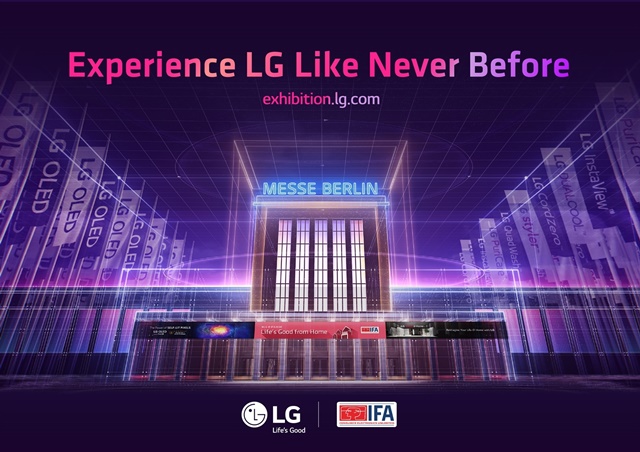 ▲ LG전자 IFA 3D 가상전시관 이미지. ⓒLG전자