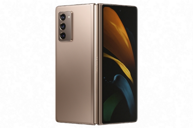 ▲ 삼성 갤럭시Z폴드2 미스틱 브론즈 제품 이미지 ⓒ삼성전자