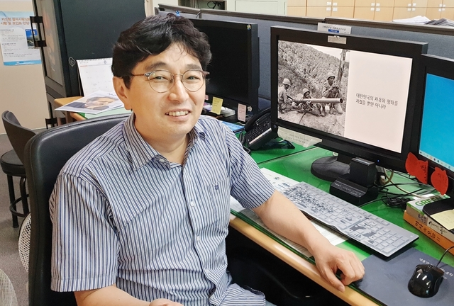 ▲ 최우수로 선정된 박종석 주무관.ⓒ칠곡군