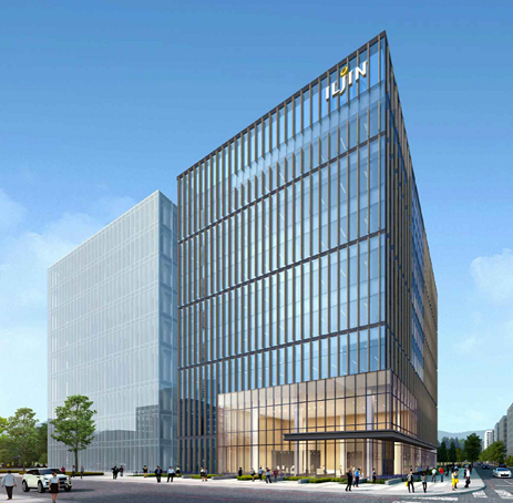 ▲ 일진그룹 융복합 R&D센터 조감도. ⓒ 동부건설