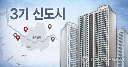 ▲ 3기 신도시 지정현황.ⓒ연합뉴스