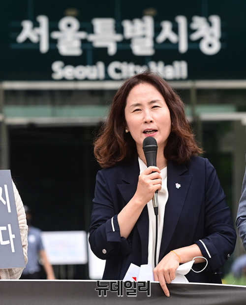 ▲ 박소영 교육바로세우기운동본부 대표(정시확대추진학부모모임 대표). ⓒ정상윤 기자