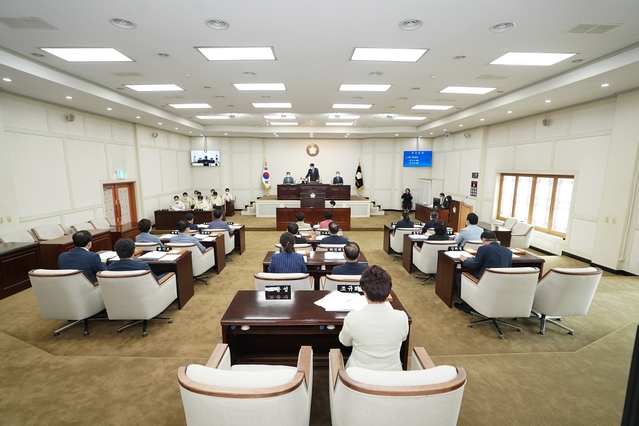 ▲ 수성구의회(의장 조용성)는 지난 10일 제2차 본회의를 끝으로 15일간의 일정을 모두 마치고 제238회 임시회를 마무리했다.ⓒ수성구의회